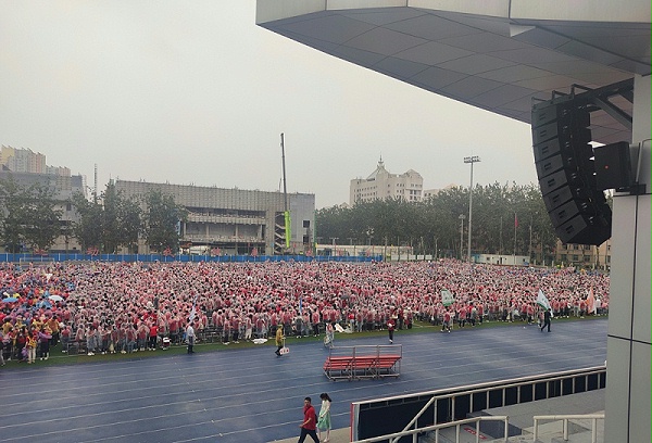 ZOBO卓邦PRS音響為北京交通大學2021新生開學典禮保駕護航
