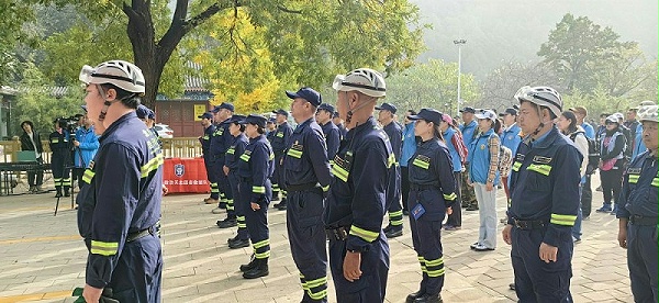 PRS音響為北京人防浩天志愿者救援隊潭柘寺服務(wù)站成立揭牌儀式保駕護(hù)航