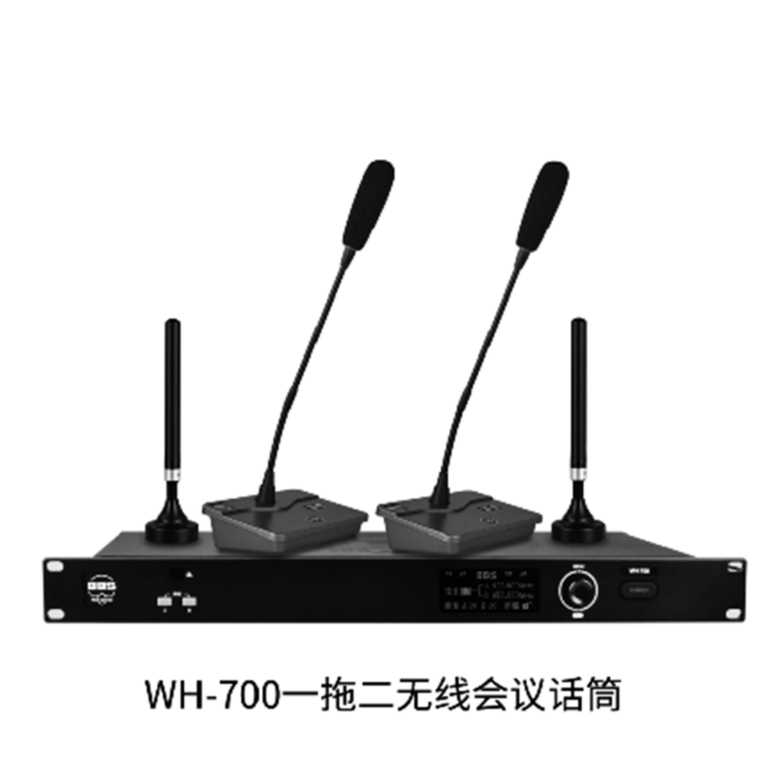 WH-700 1拖2無線會議麥克風(fēng)
