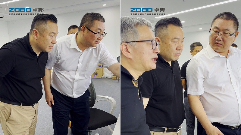 ZOBO卓邦張新峰與協(xié)會(huì)領(lǐng)導(dǎo)走訪中建電子信息技術(shù)有限公司，共商發(fā)展大計(jì)